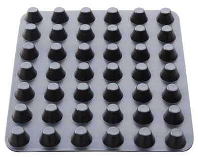 樓頂車(chē)庫用高16mm排水板 150克土工布 150克土工網(wǎng)價(jià)格