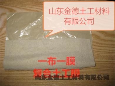 高密度聚乙烯防滲膜厚1.5mm的建標浮動(dòng)膜-國標透水土工布+定南縣