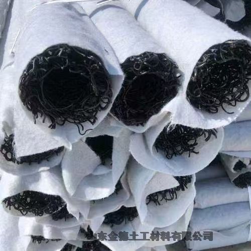 4.0cm厚塑料土工席墊抗生物腐蝕+屋頂綠化排水